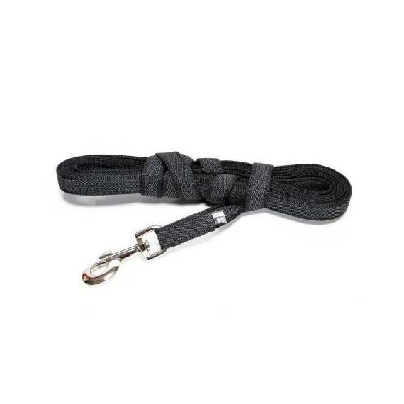 Julius K-9 Color&Gray póráz fogóval (fekete-szürke) 14mm/10m