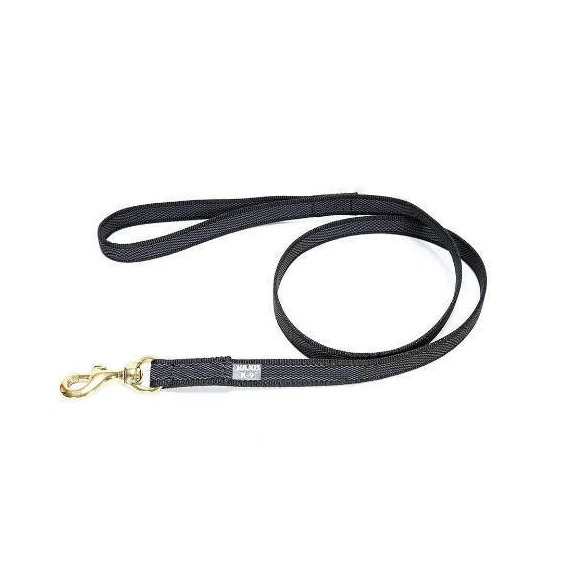 Julius K-9 Color&Gray póráz fogóval (fekete-szürke) 20mm/1,2m