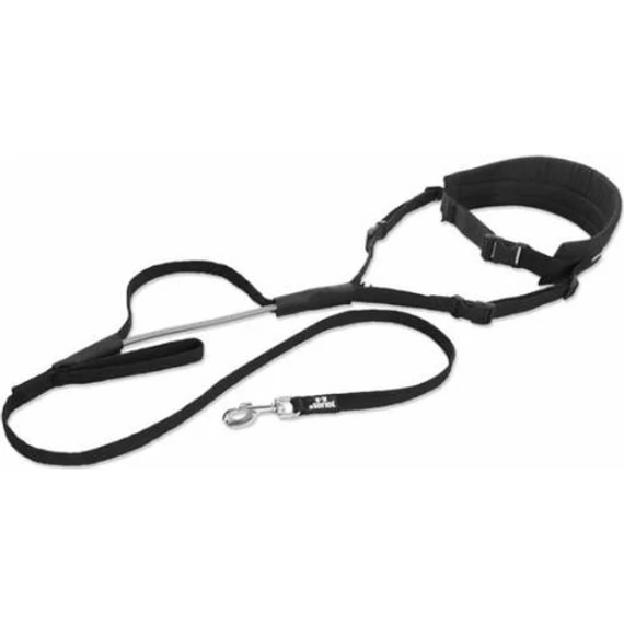 JK9 Jogging öv gumipórázzal, 15-25kg