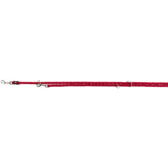 Trixie Cavo állítható póráz - piros (L-XL) 2m/Ø18mm