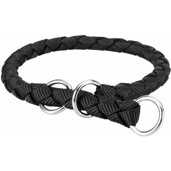 KT25.Trixie Cavo - fonott nyakörv - fekete - (S) 30-36/Ø12mm