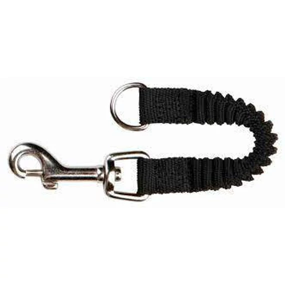 Trixie Shock Absorber - húzáscsillapító (fekete) pórázkiegészítő (L-XL) 35cm/25mm