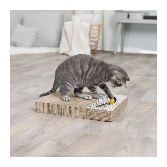 Trixie Scratching Cardboard - kaparó kartonból (fehér) 38×5×30cm