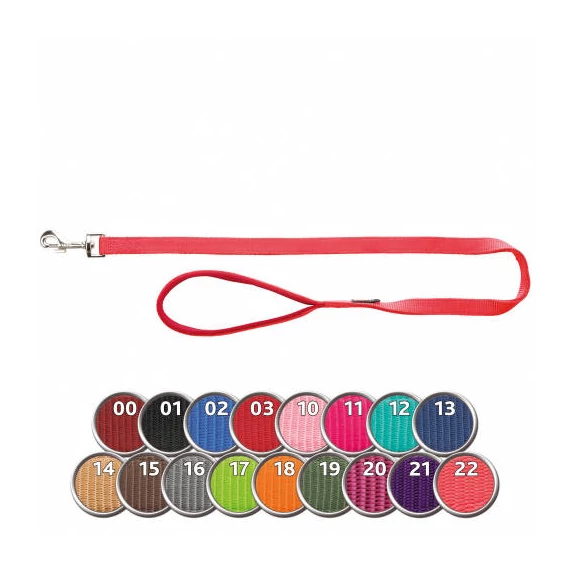 KT24: Trixie Premium póráz - óceánkék  (M-L) 1m/20mm