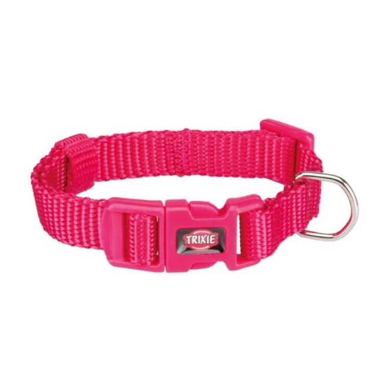 Trixie Premium Collar - nyakörv (fukszia) XXS-XS (15-25cm/10mm)