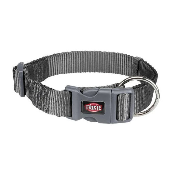 Trixie Premium Collar - nyakörv (grafitszürke) S (25-40cm/15mm)