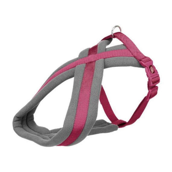 KT24: trixie 203920 Premium hám, M:45–70 cm/25 mm,orchidea