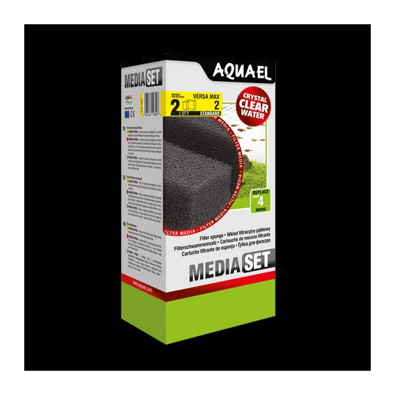 AquaEl Media Set Versa Max 2 Standard - cserélhető szivacsbetét (2db)