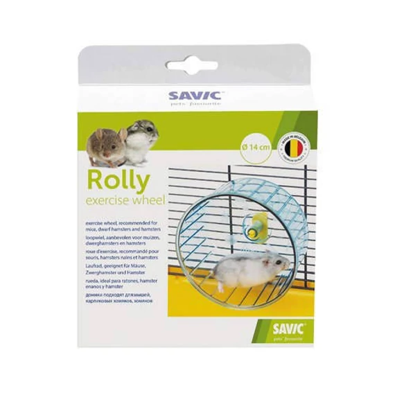 SAVIC Rolly Small - Futókerék (műanyag) rágcsálók részére (Ø14cm)