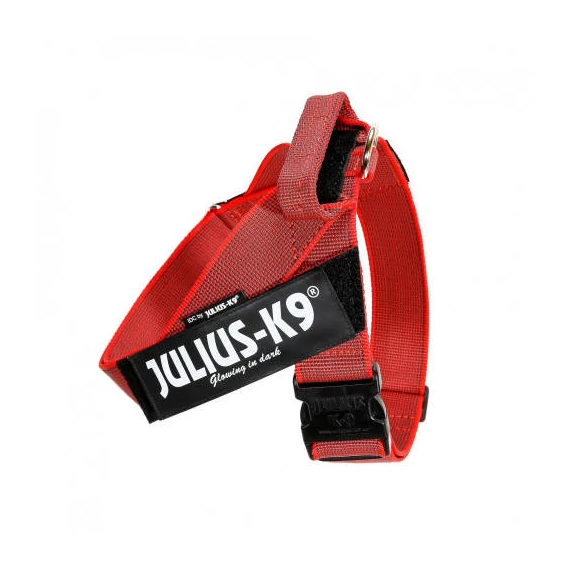 Julius K-9 Color&Gray IDC Hevederhám 3-as méret (piros) 84-113cm
