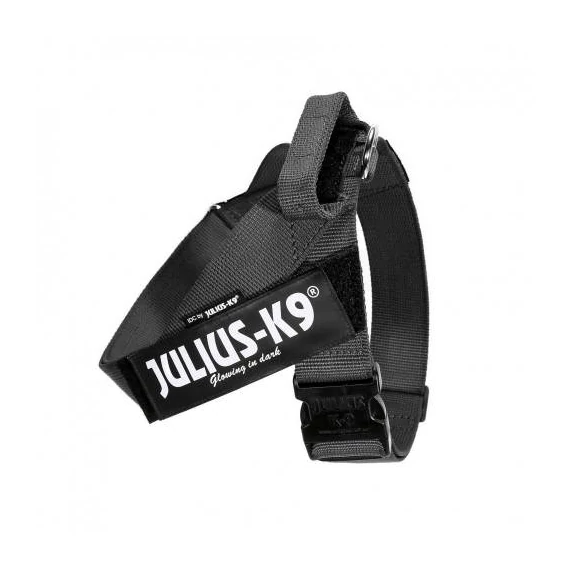 Julius K-9 Color&Gray IDC Hevederhám 3-as méret (fekete) 84-113cm