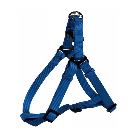 Trixie Premium One Touch - hám (királykék) M (50-65cm/20mm)