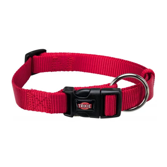 Trixie Premium Collar - nyakörv (piros) XXS-XS kutyák részére (15-25cm/10mm)