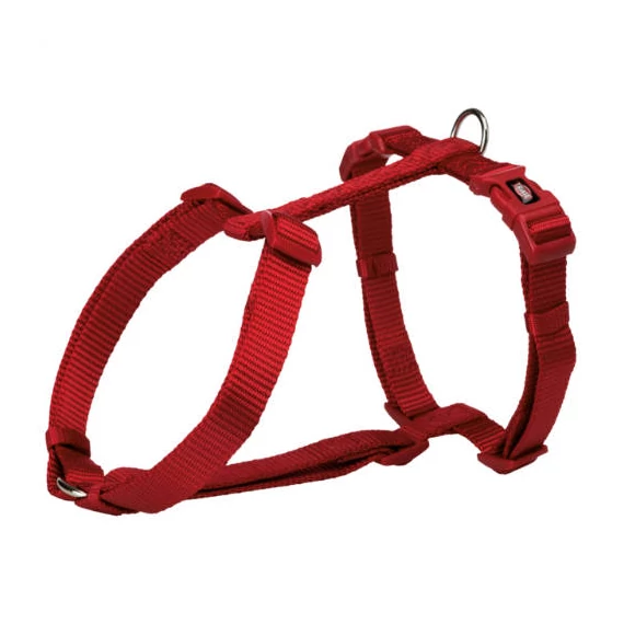 Trixie Premium H-Harness - hám (piros) kutyák részére (S-M) 42-60cm/15mm