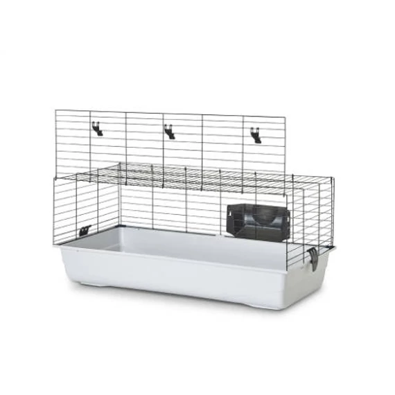 SAVIC Ambiente - ketrec (piros/szürke) kisállatok részére (80x50x43cm)