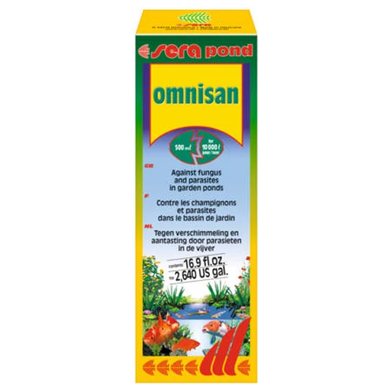 Sera Pond Omnisan - gyógyhatású készítmény tavi halak számára (500ml)