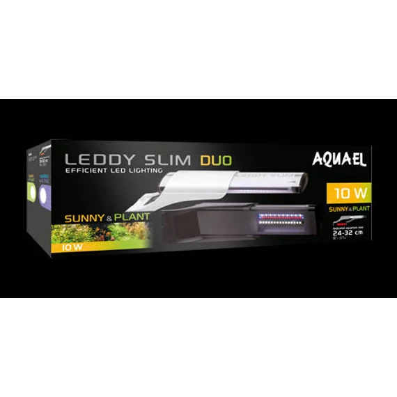 AquaEl Leddy Duo Sunny & Plant White - LED akváriumvilágítás nyitott akváriumokhoz (10W) 25-50cm