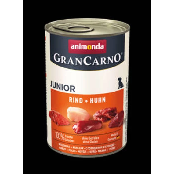 Animonda GranCarno Junior (marha,csirke) konzerv - Kölyök kutyák részére (400g)
