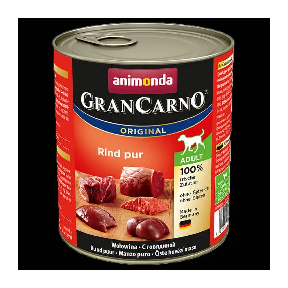 Animonda GranCarno Adult (marha) konzerv - Felnőtt kutyák részére (800g)