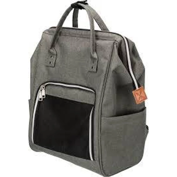 KT25.Trixie Ava Backpack - szállítótáska (szürke) kutyák részére (32x42x22cm)