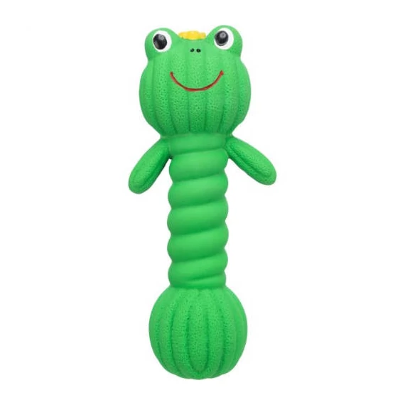 Trixie Dumbell Frog - játék poliészterből (béka) kutyák részére (18cm)