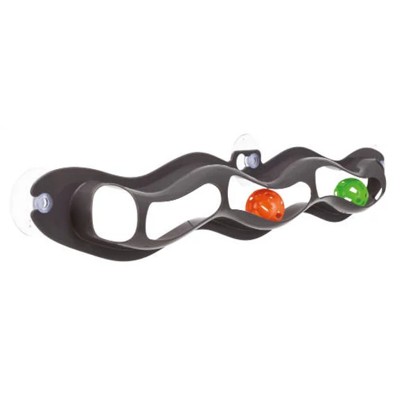KT25.Trixie Fix & Catch - műanyag játék (ablakra rögzíthető) macskák részére (45cm)