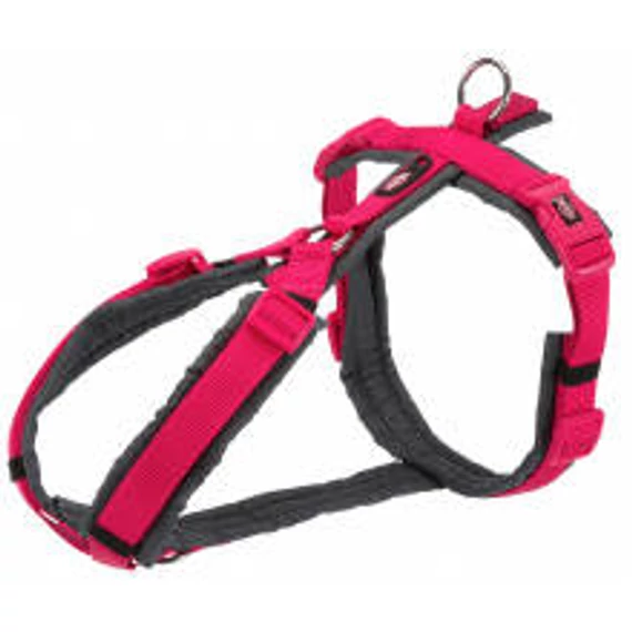 Trixie Trekking - túrahám - fukszia/grafitszürke (M) 53-64cm/20mm