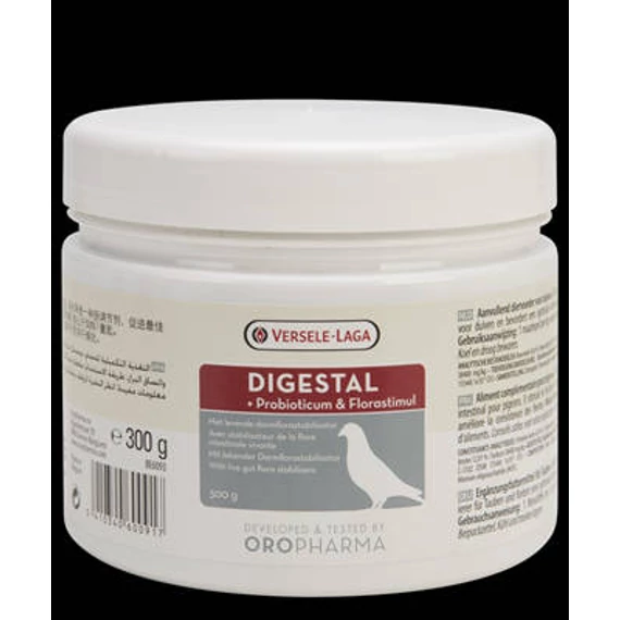 PR.Oropharma Digestal - kiegészítő eleség (probiotikum) fiatal galambok részére (300g)(KIZÁRÓLAG RENDELÉSRE!)