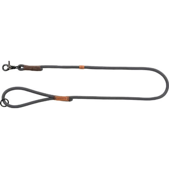 Trixie BE NORDIC Dog Leash - póráz fonott kötélből (szürke,barna) kutyák részére (1m/Ø8cm)