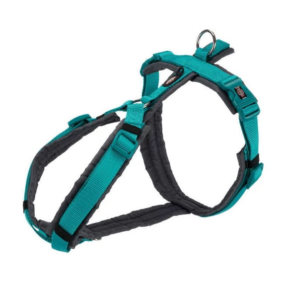 KT24: Trixie Trekking - túrahám - óceánkék/grafitszürke (S) 36-44cm/15mm
