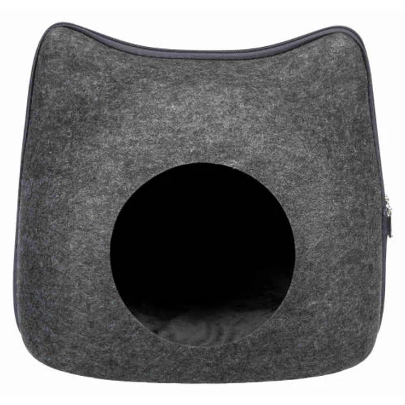 Trixie Cat Cave - kuckó (antracitszürke) macskák részére (38x35x37cm)