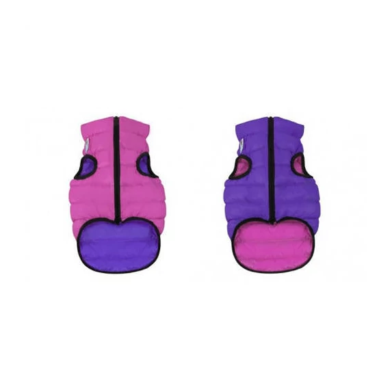 AiryVest kutyaruha kifordítható, S 35, pink-lila