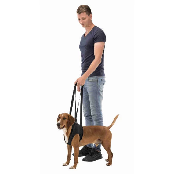 Trixie Walking Aid - Sétáltatást segítő kutyahám - fekete - (L) 65–75cm/50kg