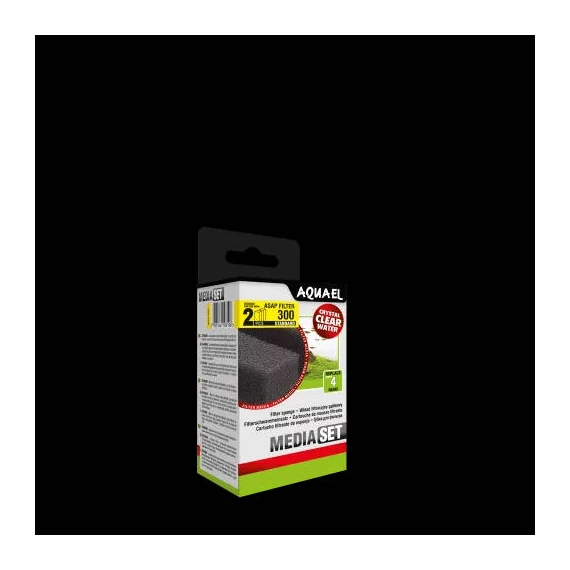 AquaEl Media Set ASAP Filter 300 Standard - cserélhető szivacsbetét (2db)