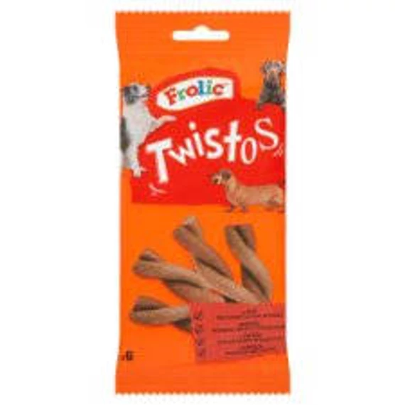 Frolic Twistos - jutalomfalat (marha) felnőtt kutyák részére (6db/105g)