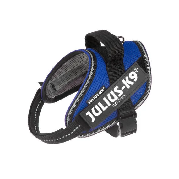 Julius-K9 IDC Powair - hám (kék,felirat) kutyák részére (XS)
