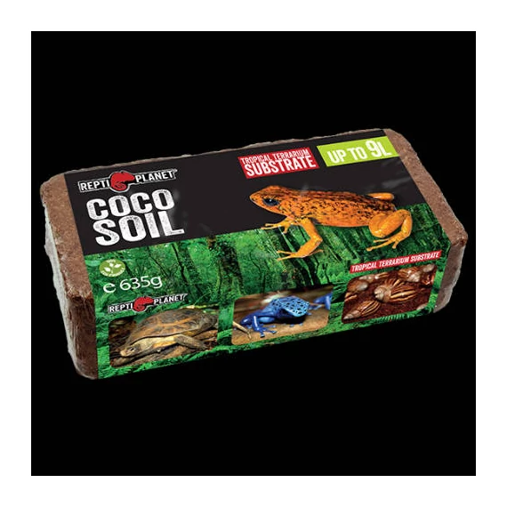 Repti Planet Coco Soil - kókuszrost talaj terráriumokba - (9 liter/635g)