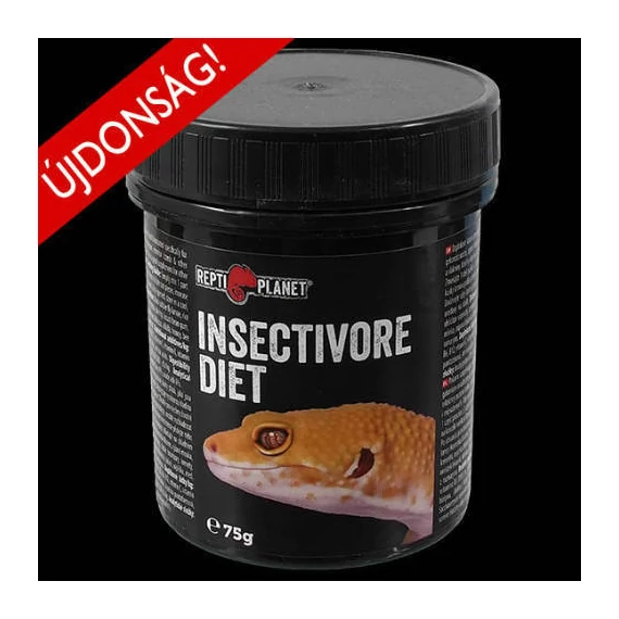 Repti Planet Insectivore Diet - kiegészítő takarmány (Pro-biotikus gél) rovarevő hüllők részére (75g)