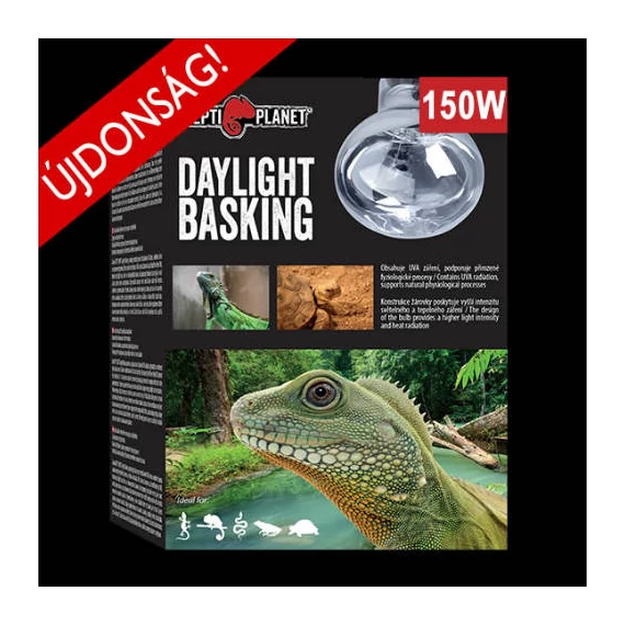 Reptil Basking Daylight All in One - természetes nappali fényt sugárzó izzó - (150W)