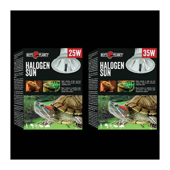 Repti Planet Halogen Sun - Inzenzív fénytsugárzó izzó - (35W)