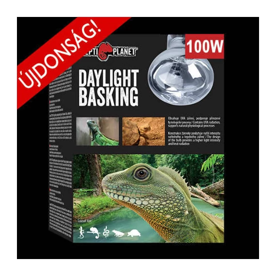 Reptil Basking Daylight All in One - természetes nappali fényt sugárzó izzó - (100W)