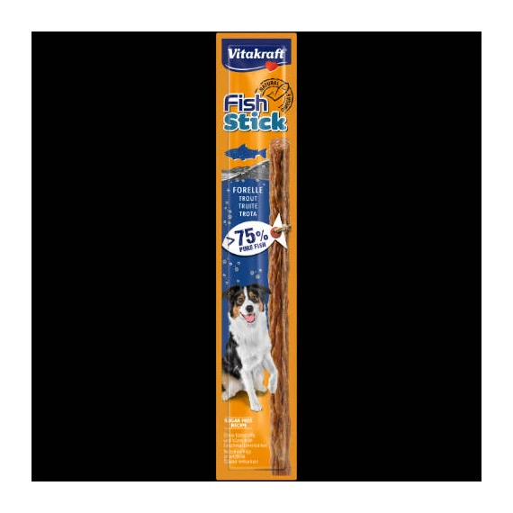 Vitakraft Fish Stick - jutalomfalat (pisztráng) kistestű kutyák részére (15g)