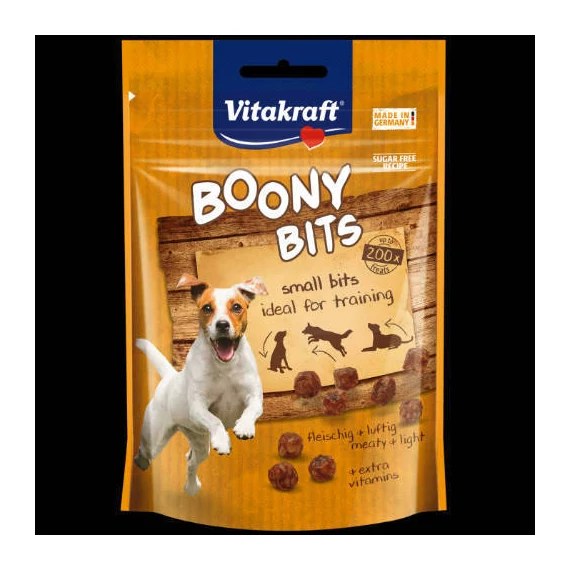 Vitakraft Boony Bits - jutalomfalat (marha,baromfi,sertés) kistestű kutyák részére (55g)