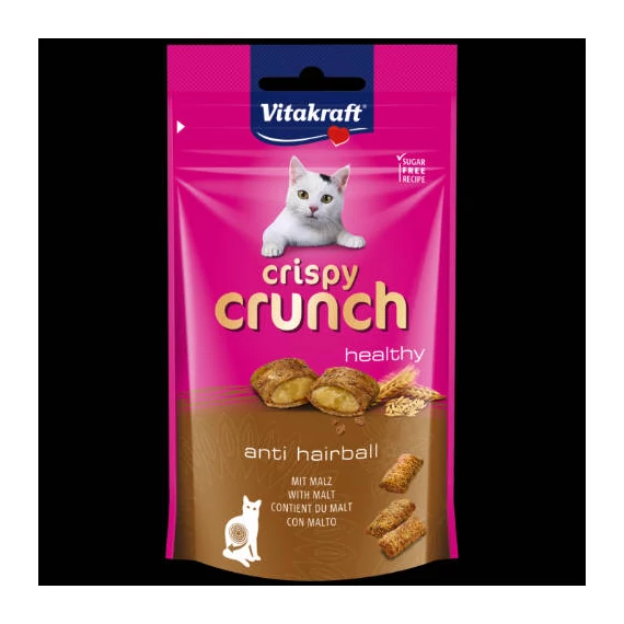 Vitakraft Crispy Crunch - jutalomfalat (anti hairball) macskák részére (60g)