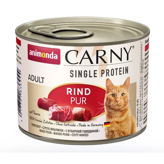 Animonda Carny  (marha) - felnőtt macskák részére (200g)