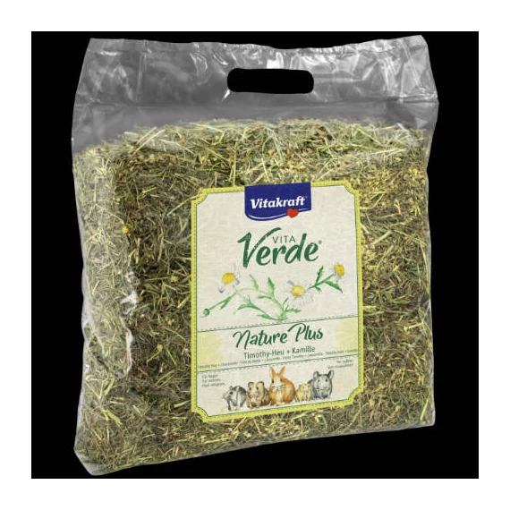 Vitakraft Vita Verde® Heu + Kamillel - Alpesi réti széna (kamillával) rágcsálók részére (500g)