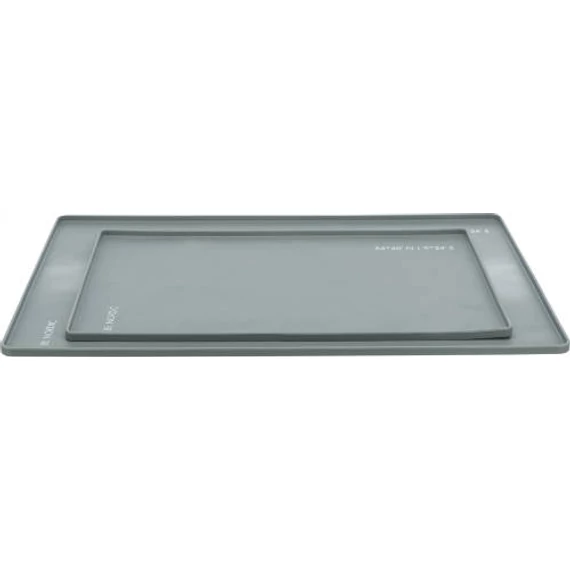 Trixie Be Nordic Place Mat - Műanyag tálalátét (szürke,mintás) tálakhoz (48x30cm)
