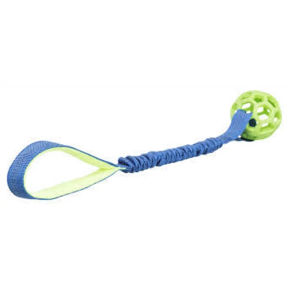 Trixie Bungee Rope whit Ball - poliészter játék (húzó-fogtisztító) kutyák részére (Ø7/48cm)