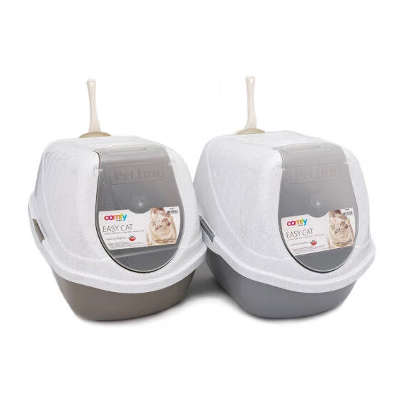 Comfy Easy Cat - fedeles macska wc (latte) 54x40x40cm