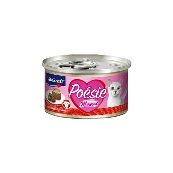 Vitakraft Poésie Mousse alutálkás - nedveseledel (marha) macskák részére (85g)